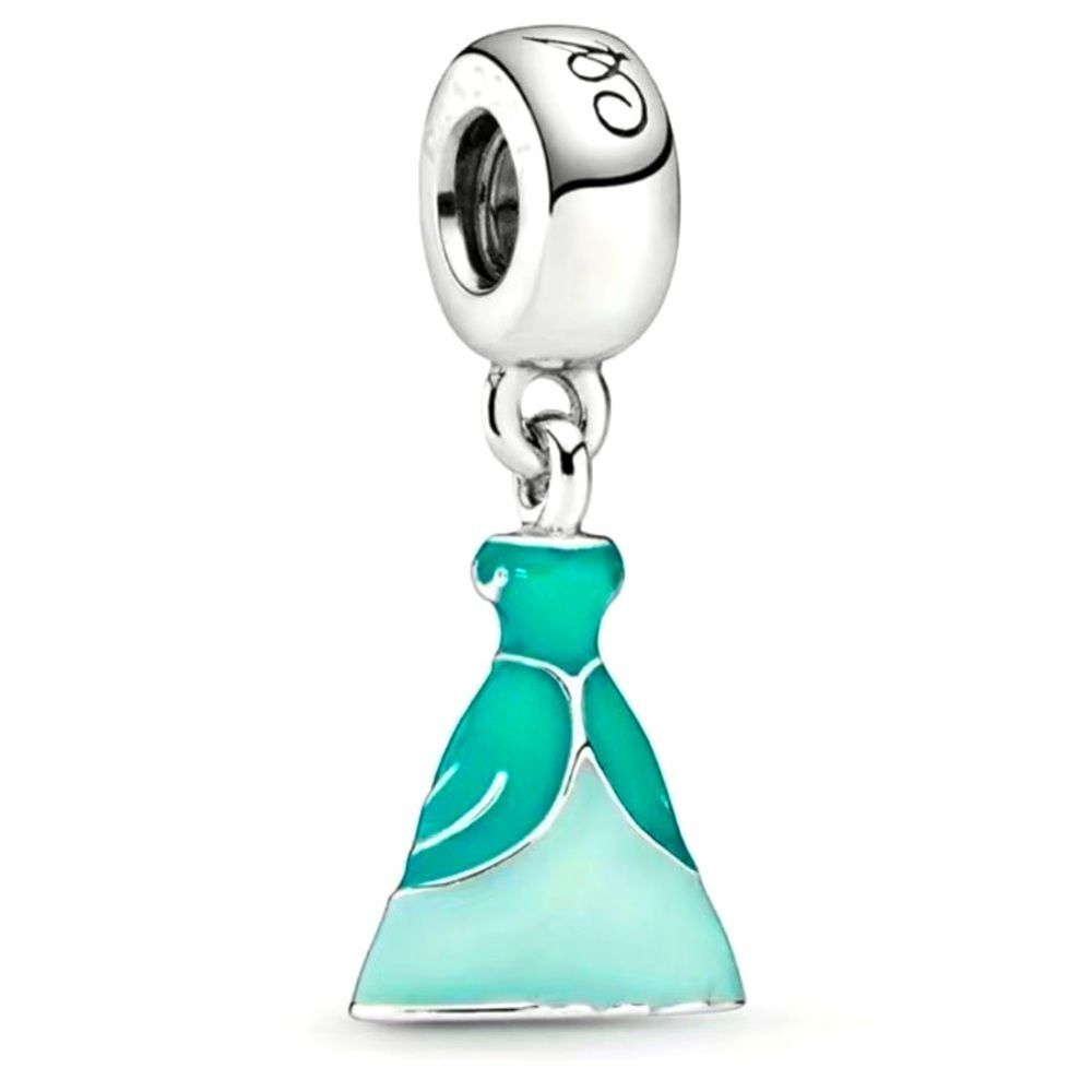 NWOT Ariel The Little Mermaid Disney Pandora FIT Silver Charm